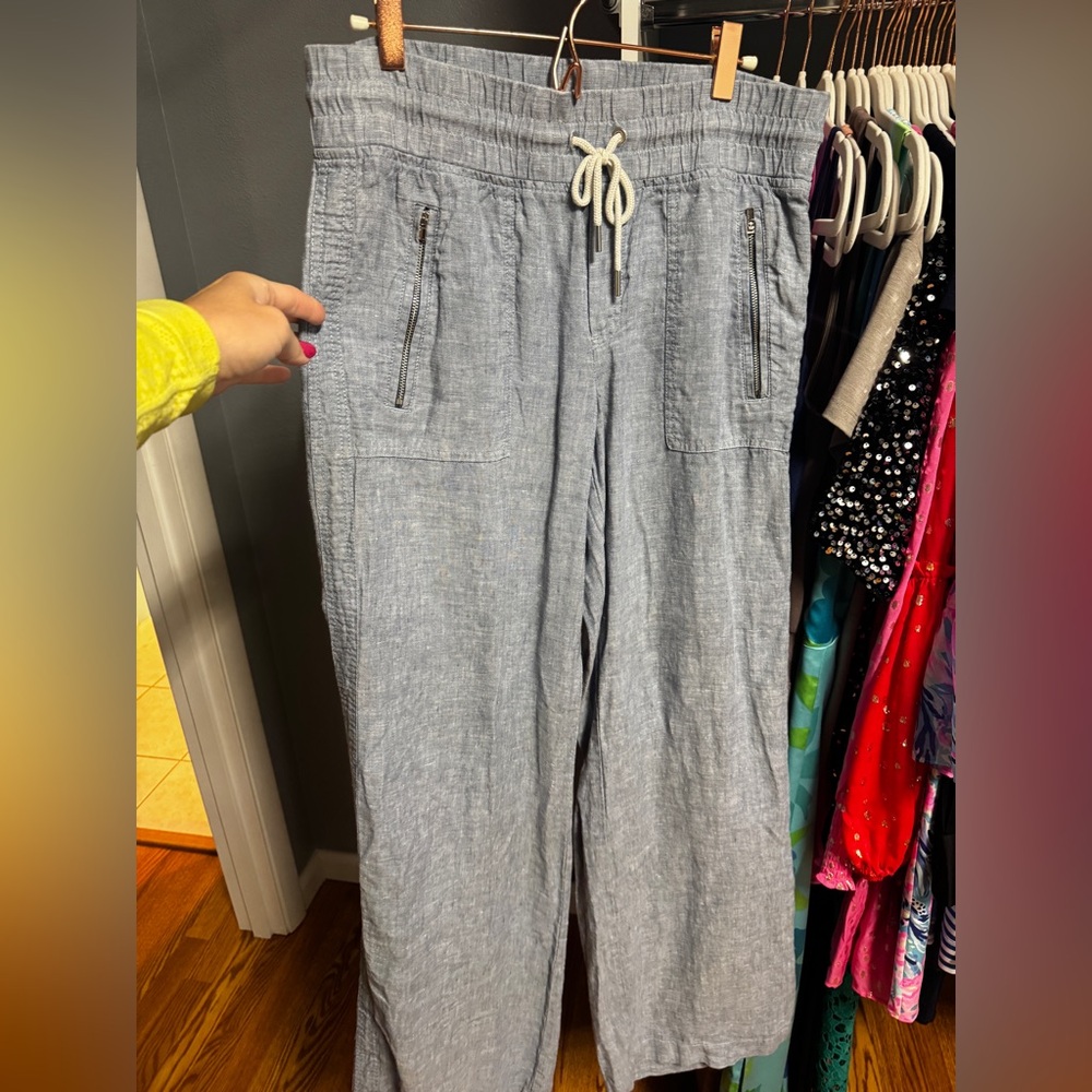 Athleta linen pants